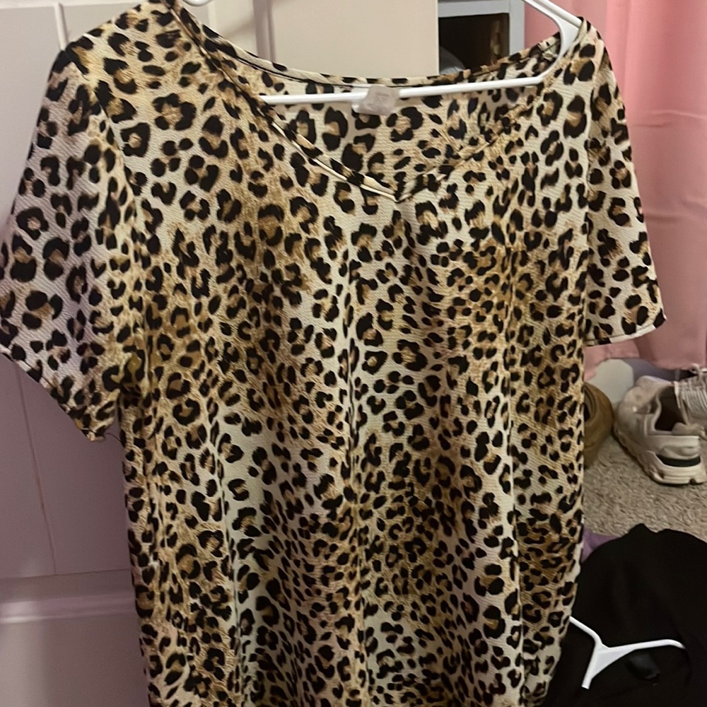 cheetah print shirt